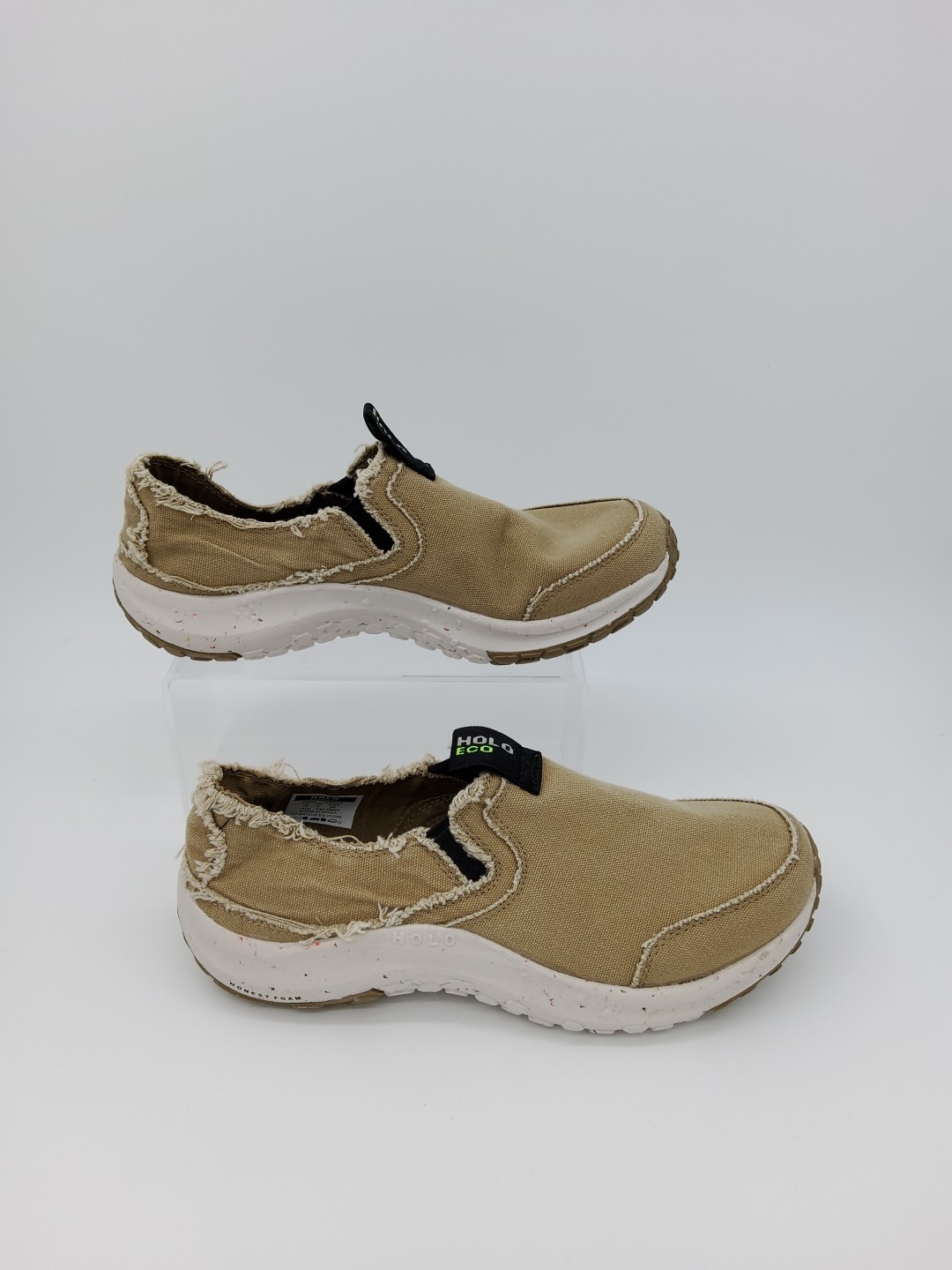 Athena Moc Canvas by Holo Footwear, Men's, Coyote, SIZE 12