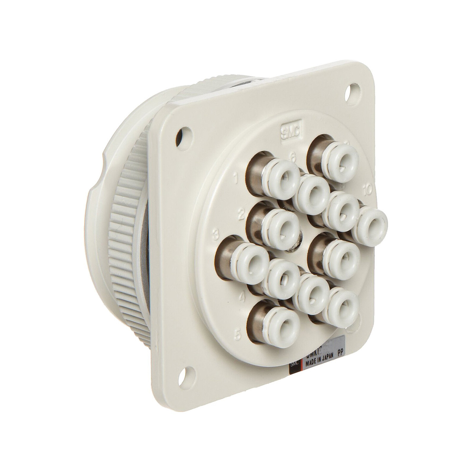 SMC DMK12-23-C1 Multi-Connector with One-touch Fittings Cover on One Side ✦KD
