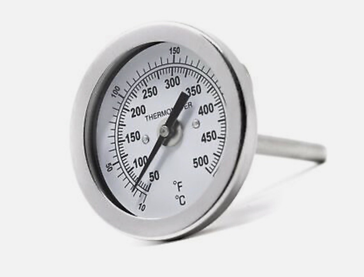 B2B2-QQ 2” Gauge Thermometer 50/500 2.5” Stem NEW! FREE SHIPPING!