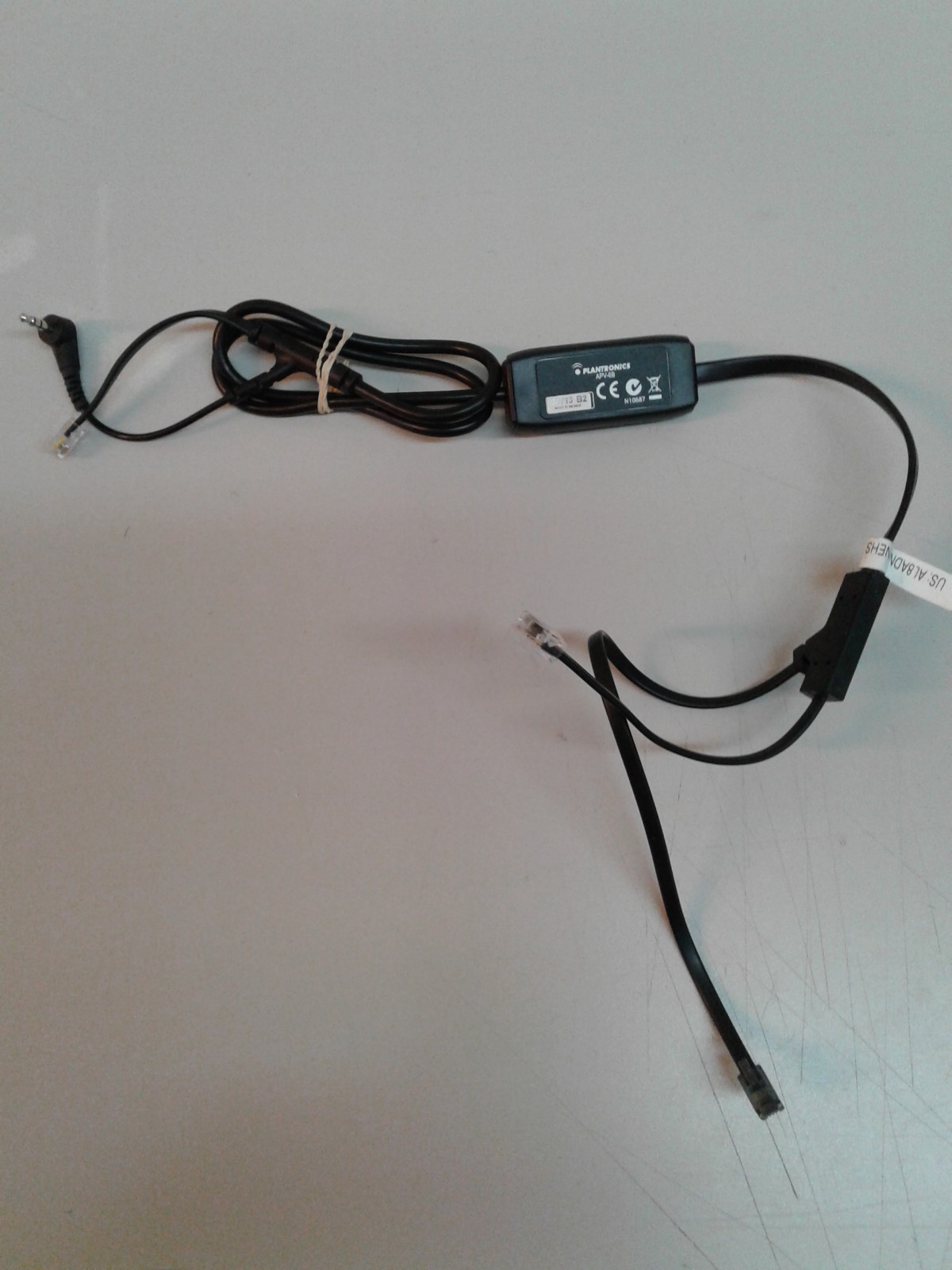 Plantronics EHS Cable APV-6B Electronic Hookswitch 83682-01