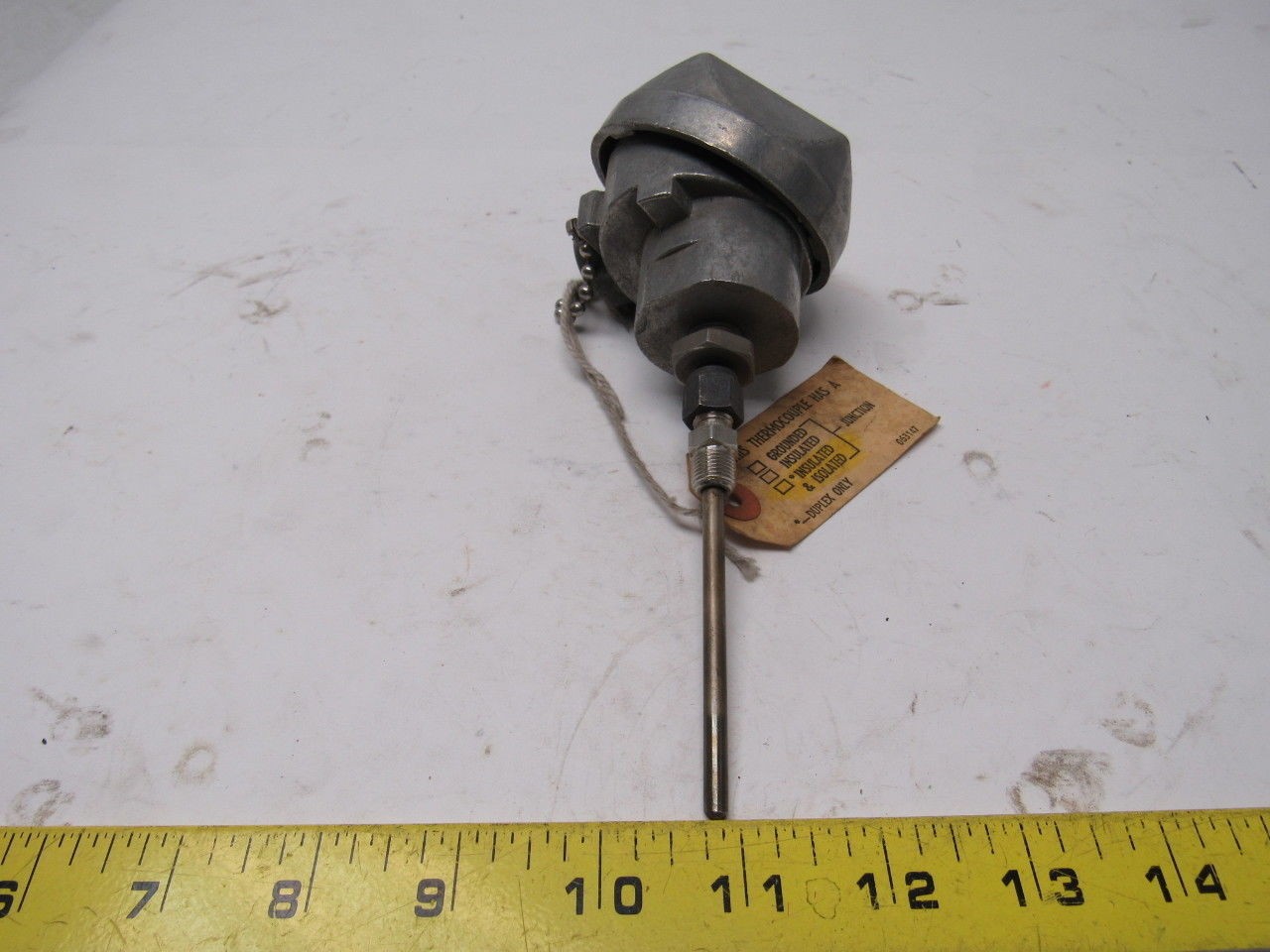 LN Type KK Head Style 4" Thermocouple