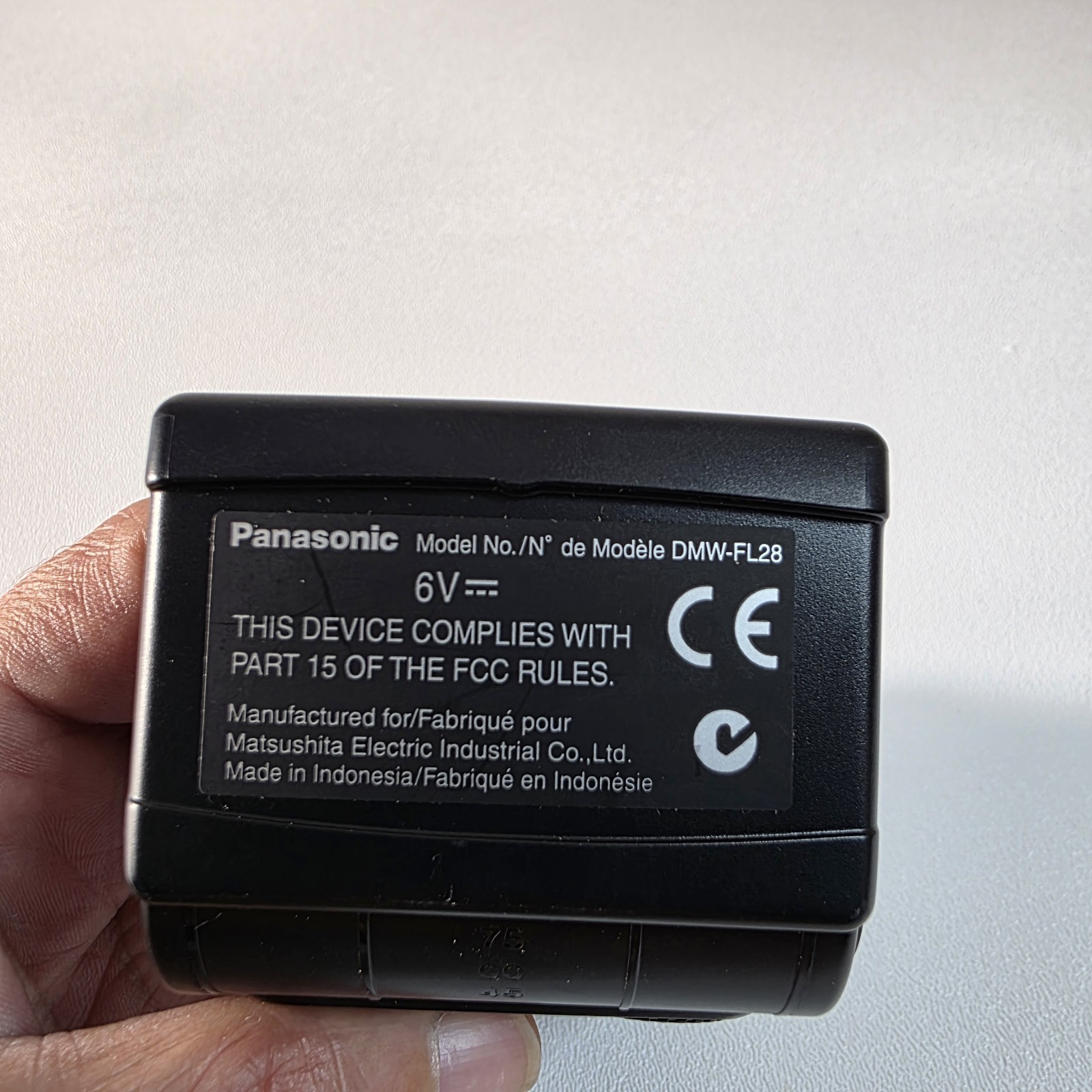 Panasonic DMW-FL28 External Flash Unit