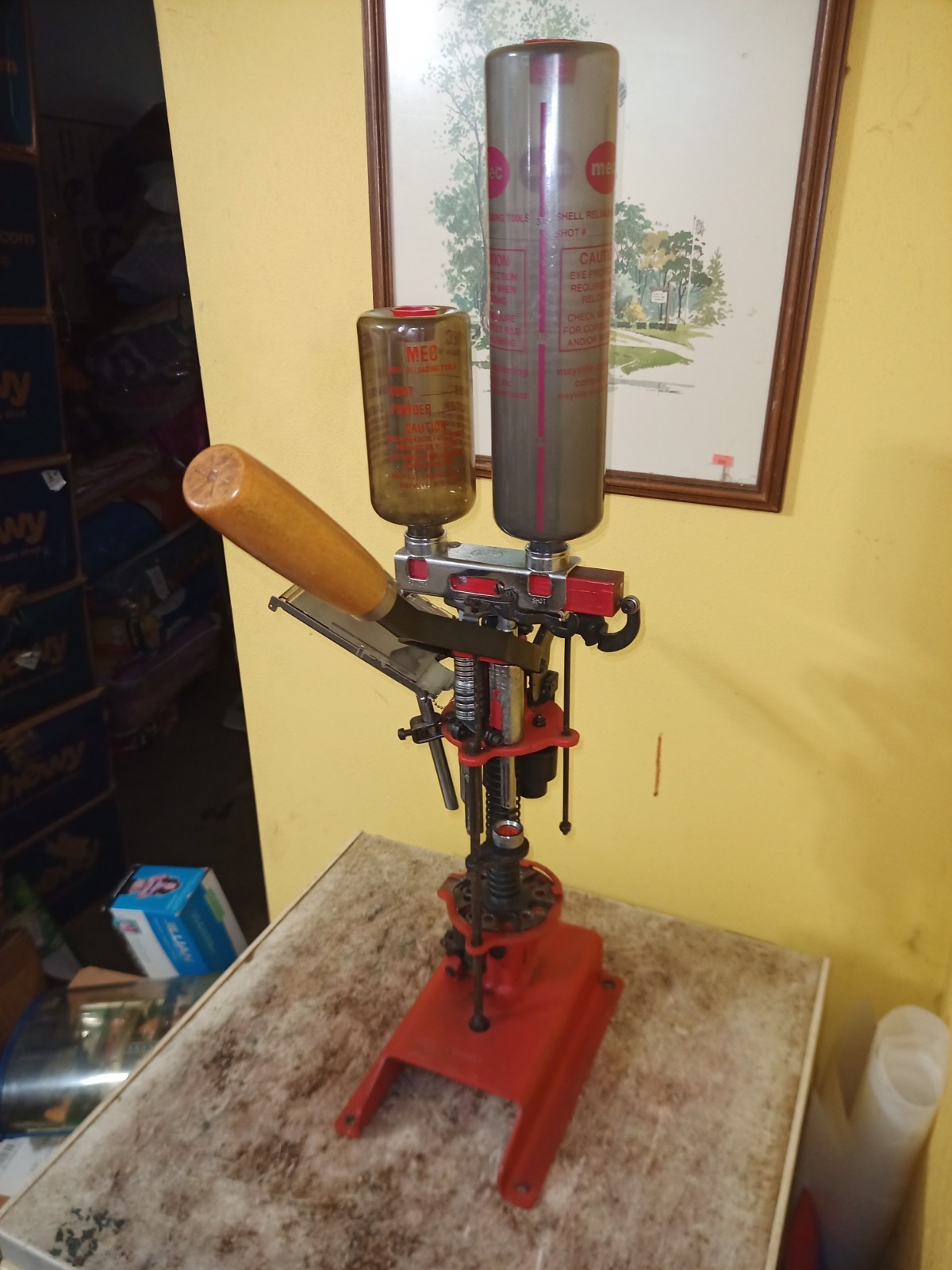 MEC GRABBER reloader trap skeet shooting trapshooting similar to 9000 HYD BASE