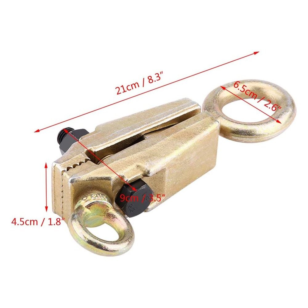 5 Ton 2 Way Auto Body Repair Tool Self-tightening Pull Clamp Frame Dent Puller