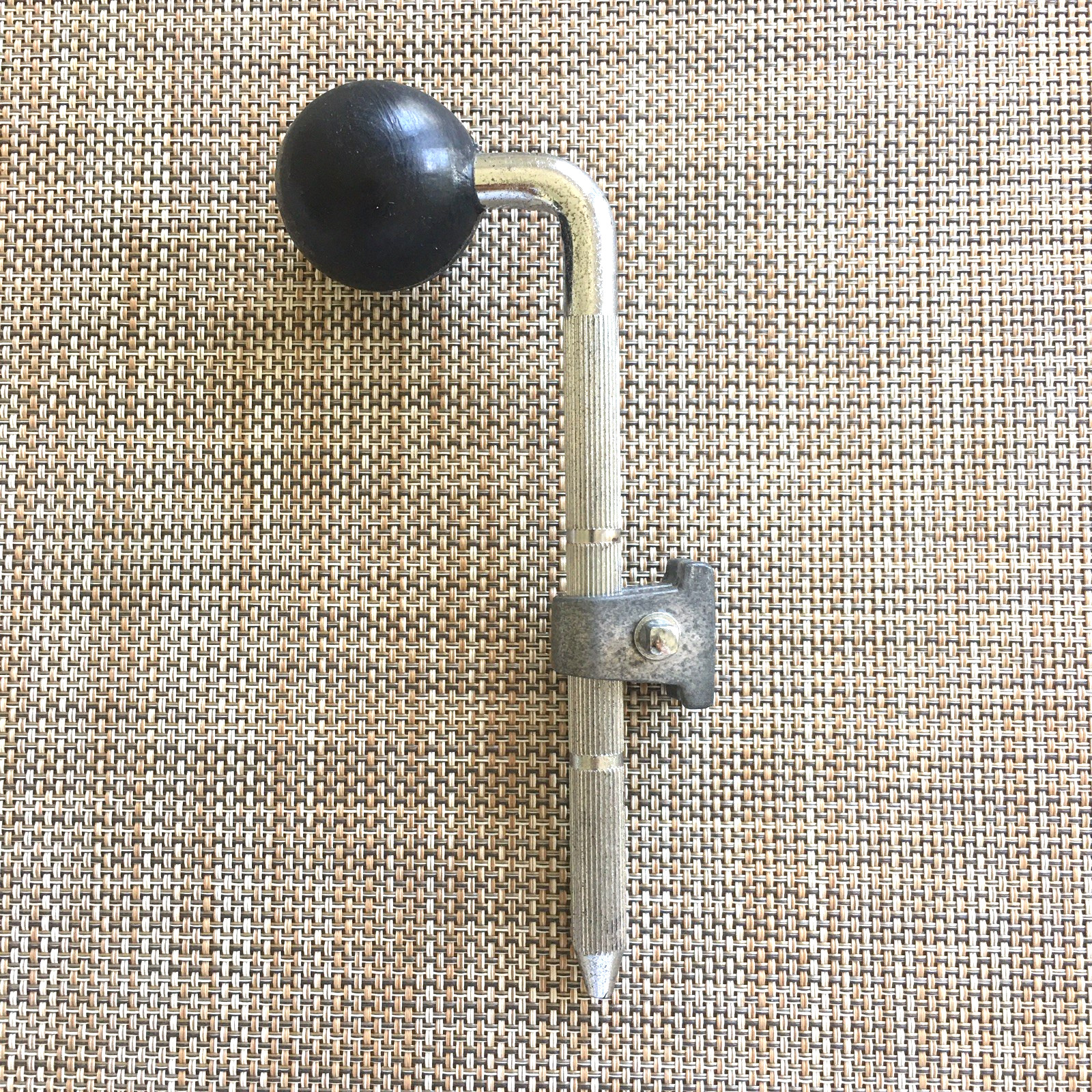 1980s TAMA OMNI SPHERE TOM HOLDER RODS- ARM + SWIVEL BALL+MEMORY LOCK JAPAN V.G.