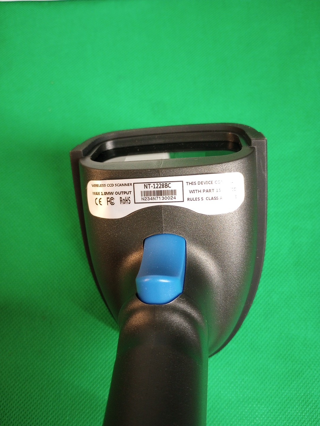 NETUM NT-1228BC Bluetooth Barcode Scanner Compatible with 2.4G Black