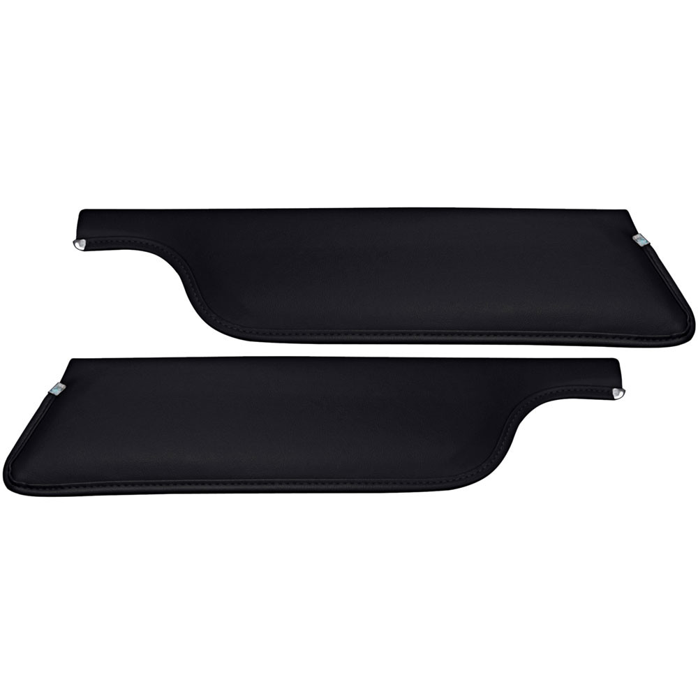 TMI Sun Visor Black Pair Coupe/Fastback Mustang 1971-1973