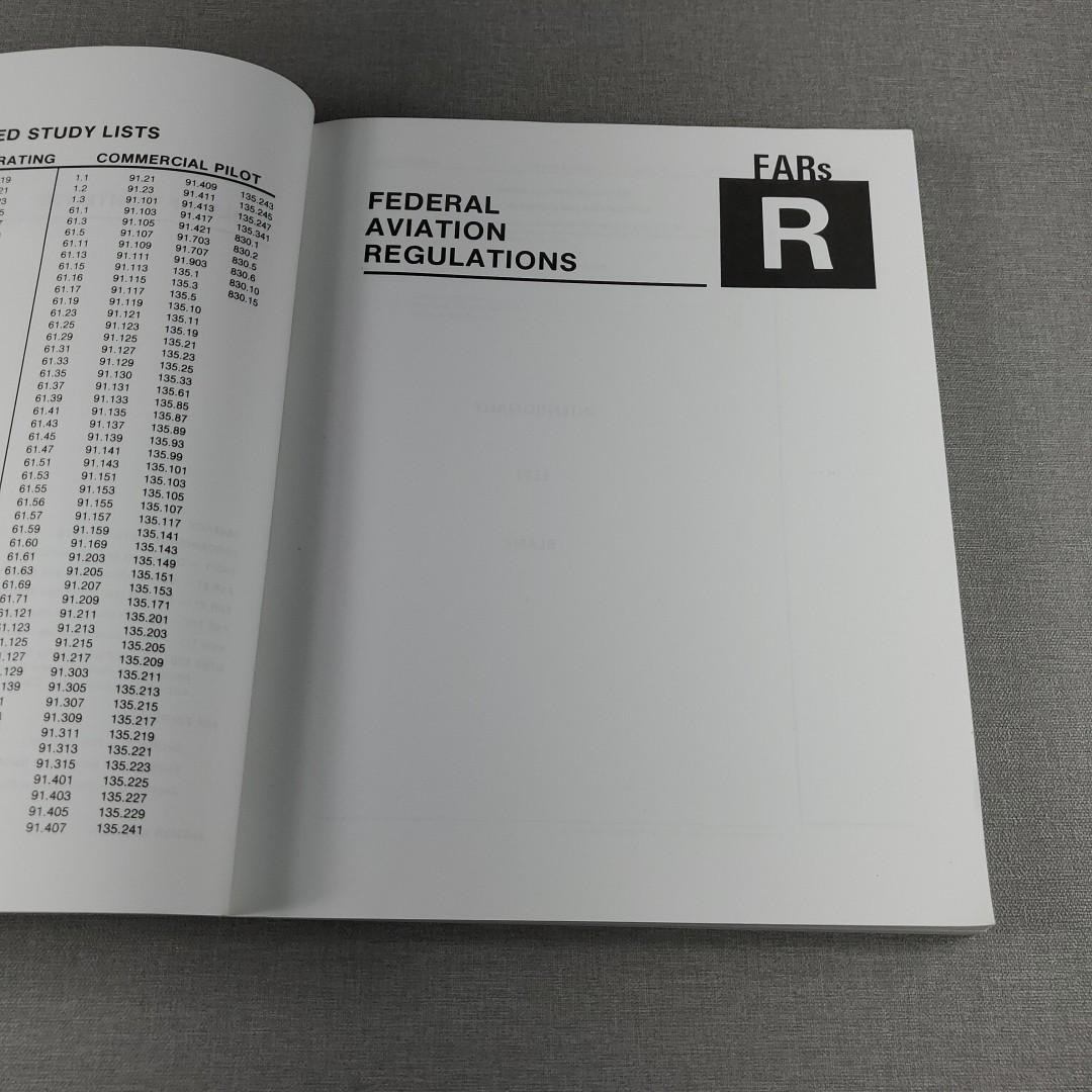 Federal Aviation Regulations Jeppesen 1990 Trade Paperback Book