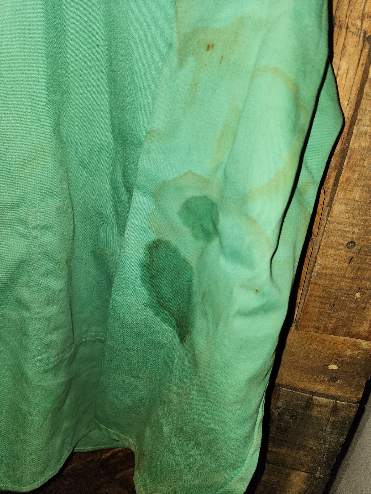 Tillmann XL Green Flame Resistant Welding Jacket Used