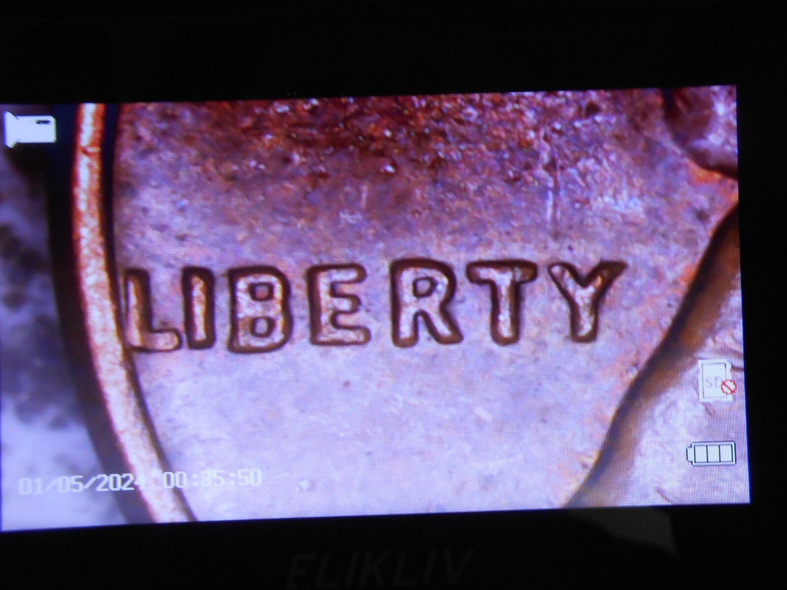 1968 d Lincoln cent with multiple errors