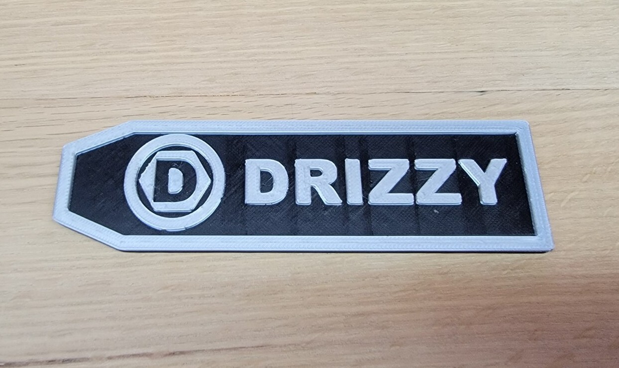 Kobalt Toolbox Logo Customized Nameplate badge replacement