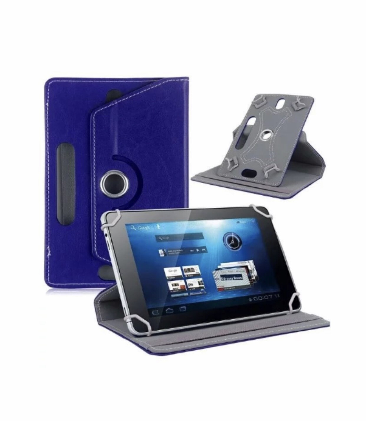 360° Folio Leather Case Cover For Universal Android Tablet PC 7" 8" 9" 10" 10.1"