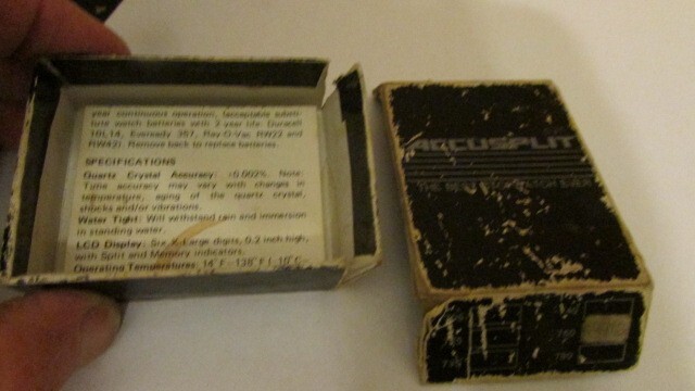 Accusplit Stopwatch