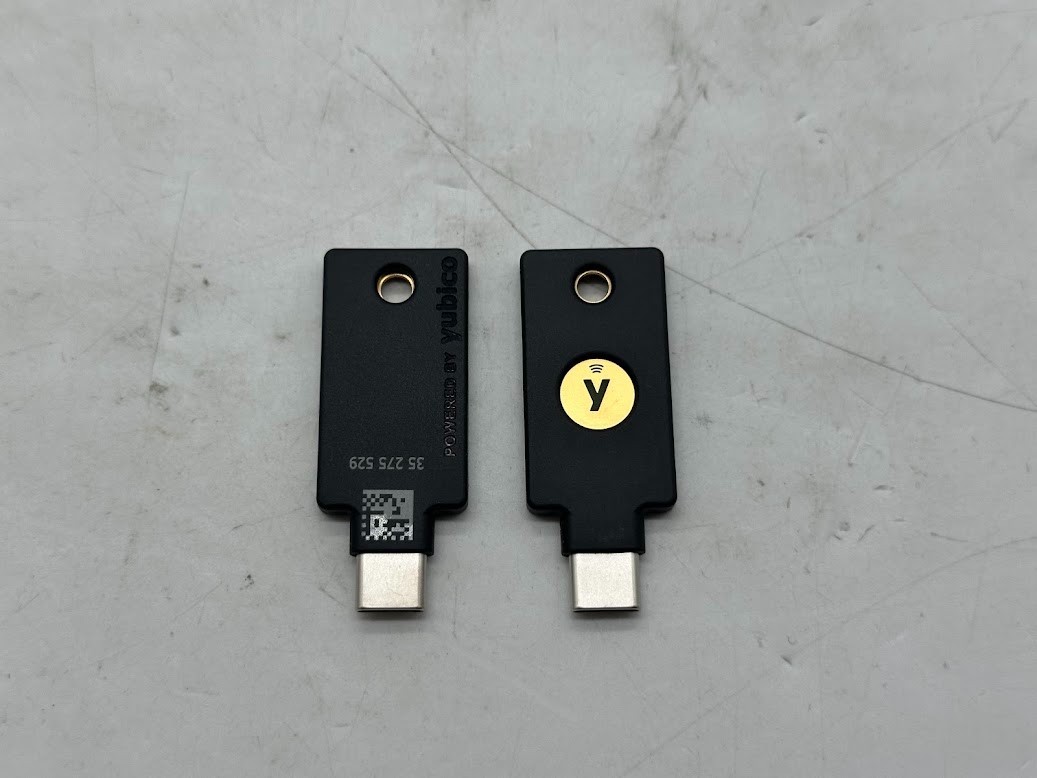Yubico Yubikey 5C NFC Two-Factor Authentication Key - Two Pack