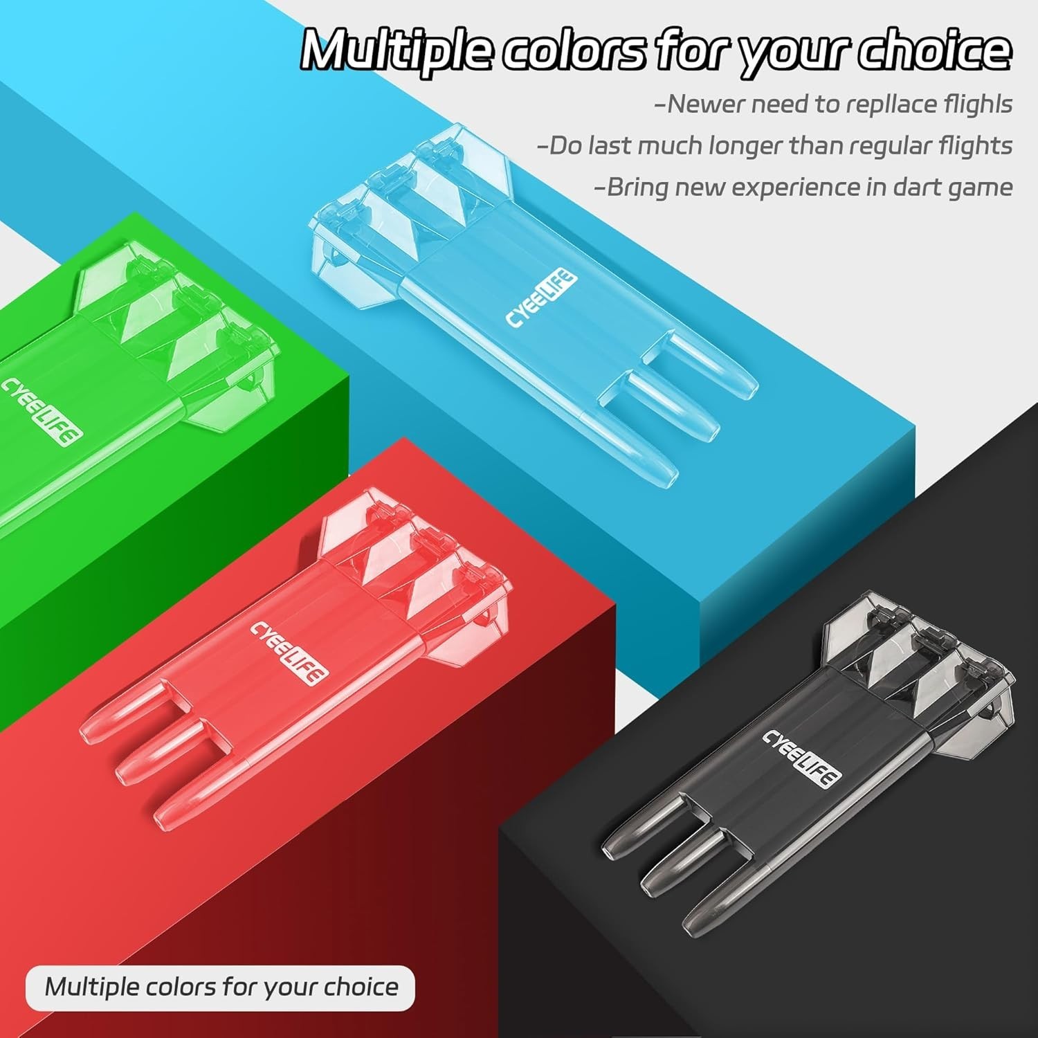 Darts Plastic Tip - Professional Soft Tip Darts Set 18 Grams with Carr