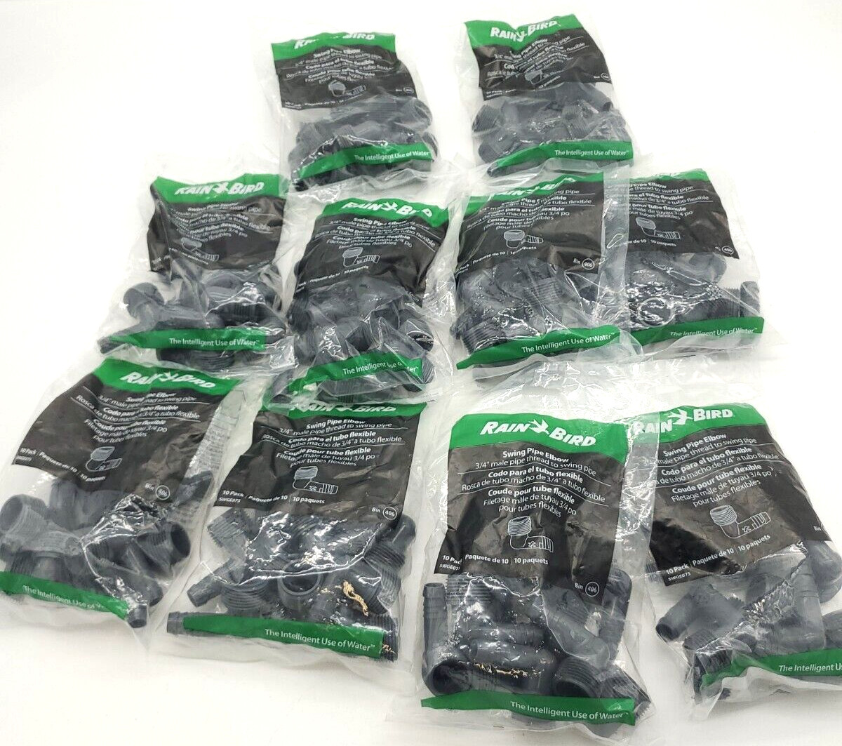 Rain Bird Male Pipe Thread Irrigation Swing Pipe Elbow 3/4" (100) PC