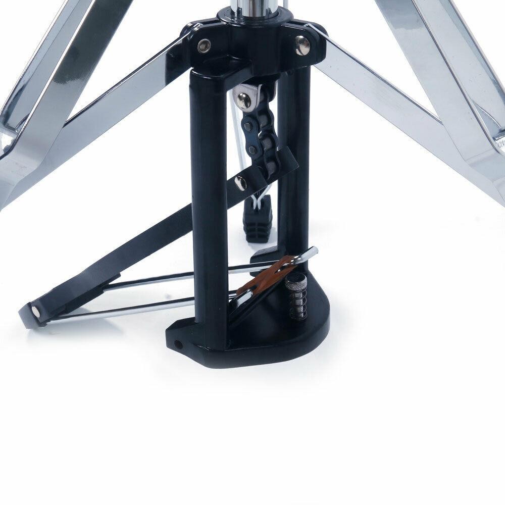 Drum High Hat Stand - Double Braced Chrome New with Pedal