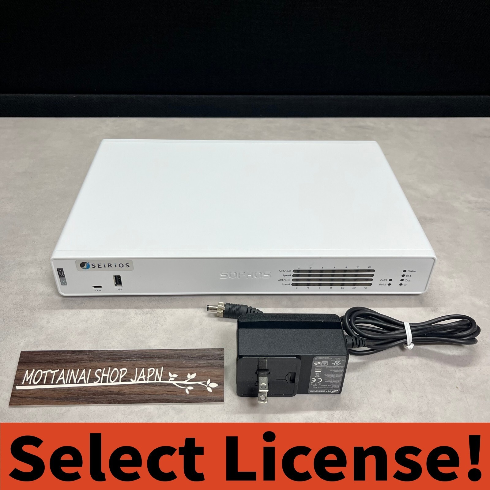 【Select License Term】Sophos XGS 136 Firewall Appliance w/Cord Tested!【1day Ship】
