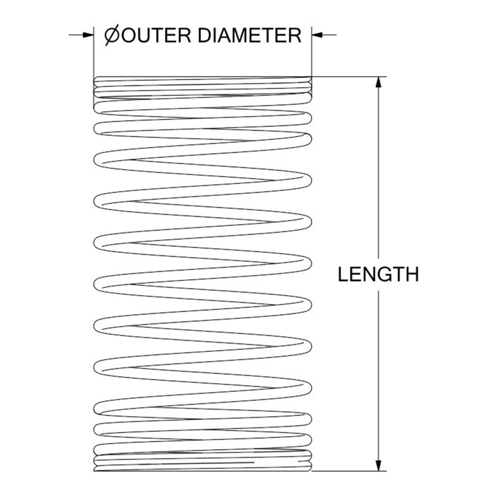 T400751 VALVE SPRING - OUTER (INLET) Suitable For PERKINS Shipping from Texas or