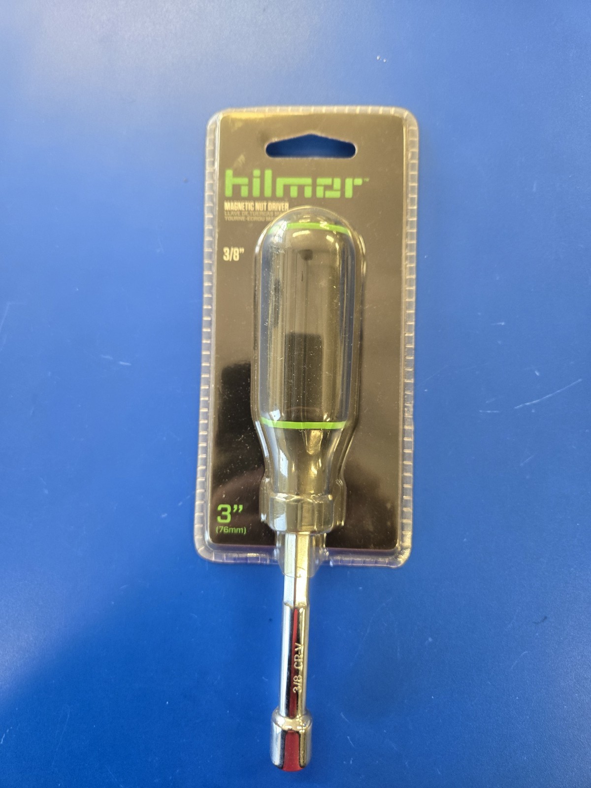 HILMOR  - 3"  SHAFT MAGNETIC NUT DRIVER  - 3/8"  -  1839062