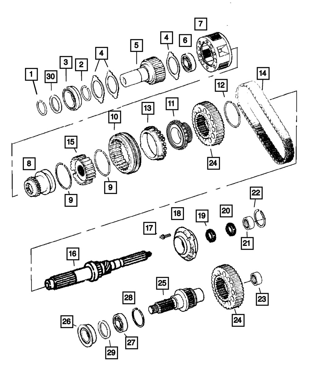 Genuine Mopar Shift Range Sleeve 5086104AA