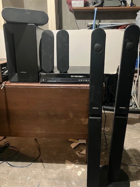 samsung ht-tx72 5 disc dvd surround sound system