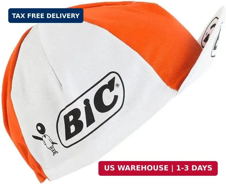 Vintage Team Cycling Caps - Anti Sweat Caps | for Stand-Alone or Under Helmet |