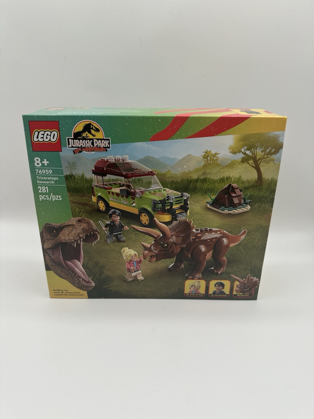 LEGO 76959 Jurassic Park Triceratops Research