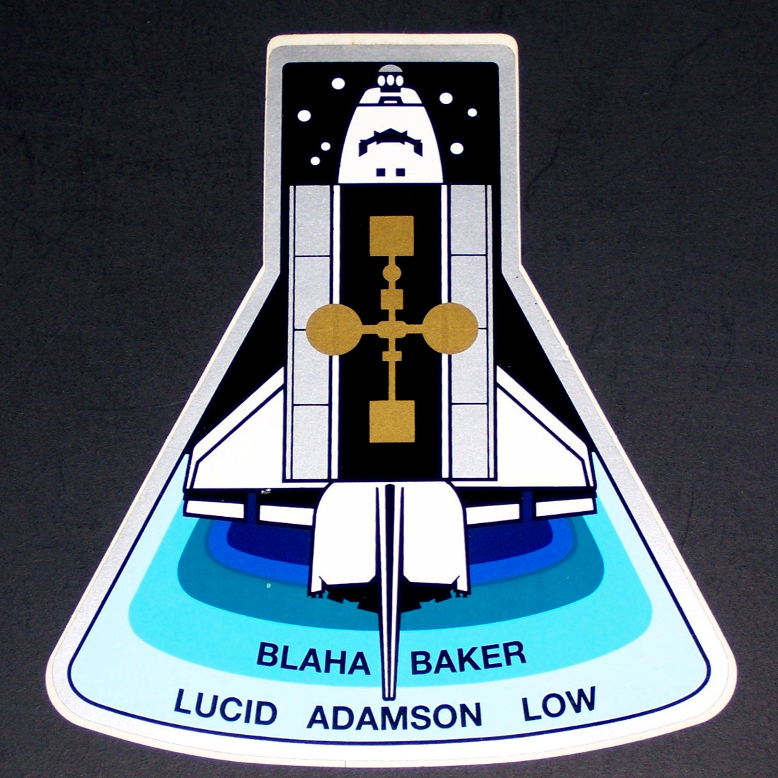 NASA -  Mission -  Sticker -  4 1/2 "