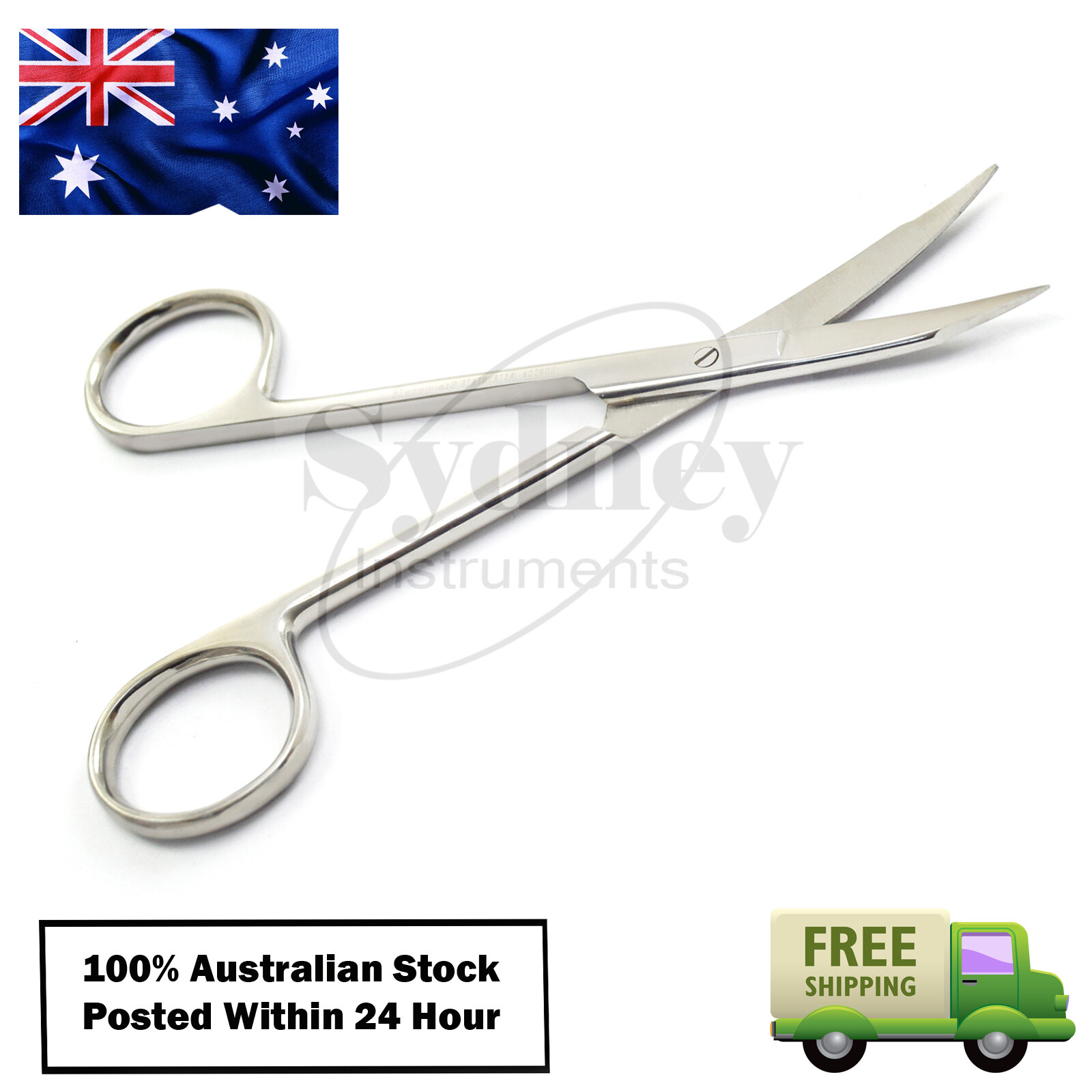 GOLDMAN FOX SCISSORS 13cm Surgical Dissecting Scissors Gingival Tissue Lab