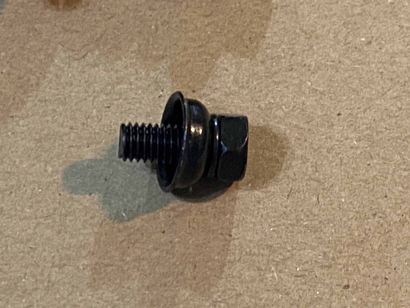 20 Metal Shell Drum Lug Screws Black M5