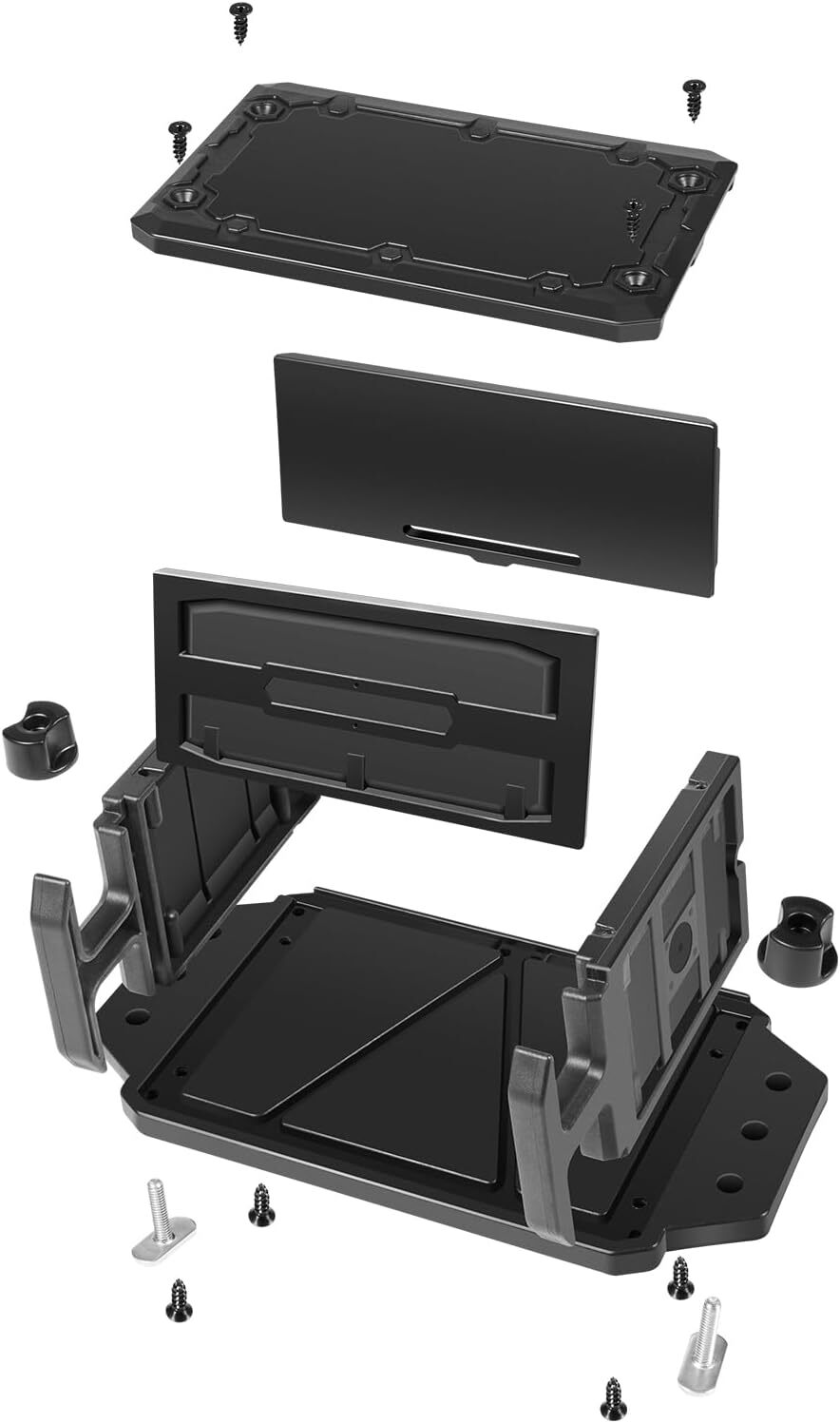 Track Mounted Battery Box CLB-1002 Fits for YakAttack Switchblade Transducer Arm