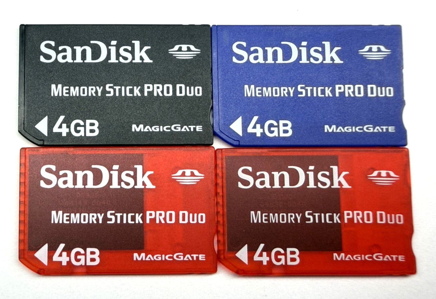 SanDisk 4GB Memory Stick Pro Duo MagicGate -Sony Camera PSP PlayStation Portable