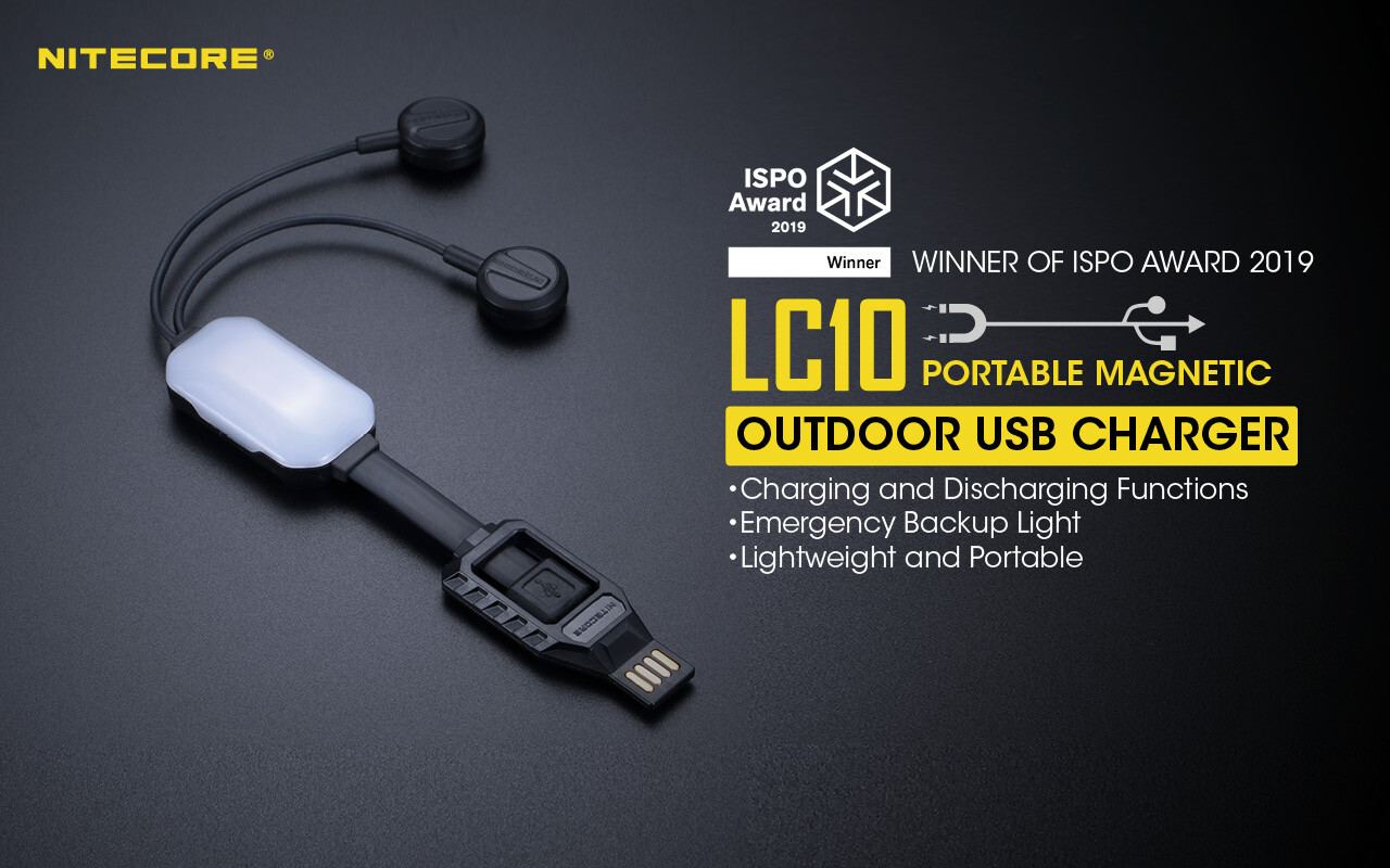 Nitecore LC10 USB Outdoor Light Charger
