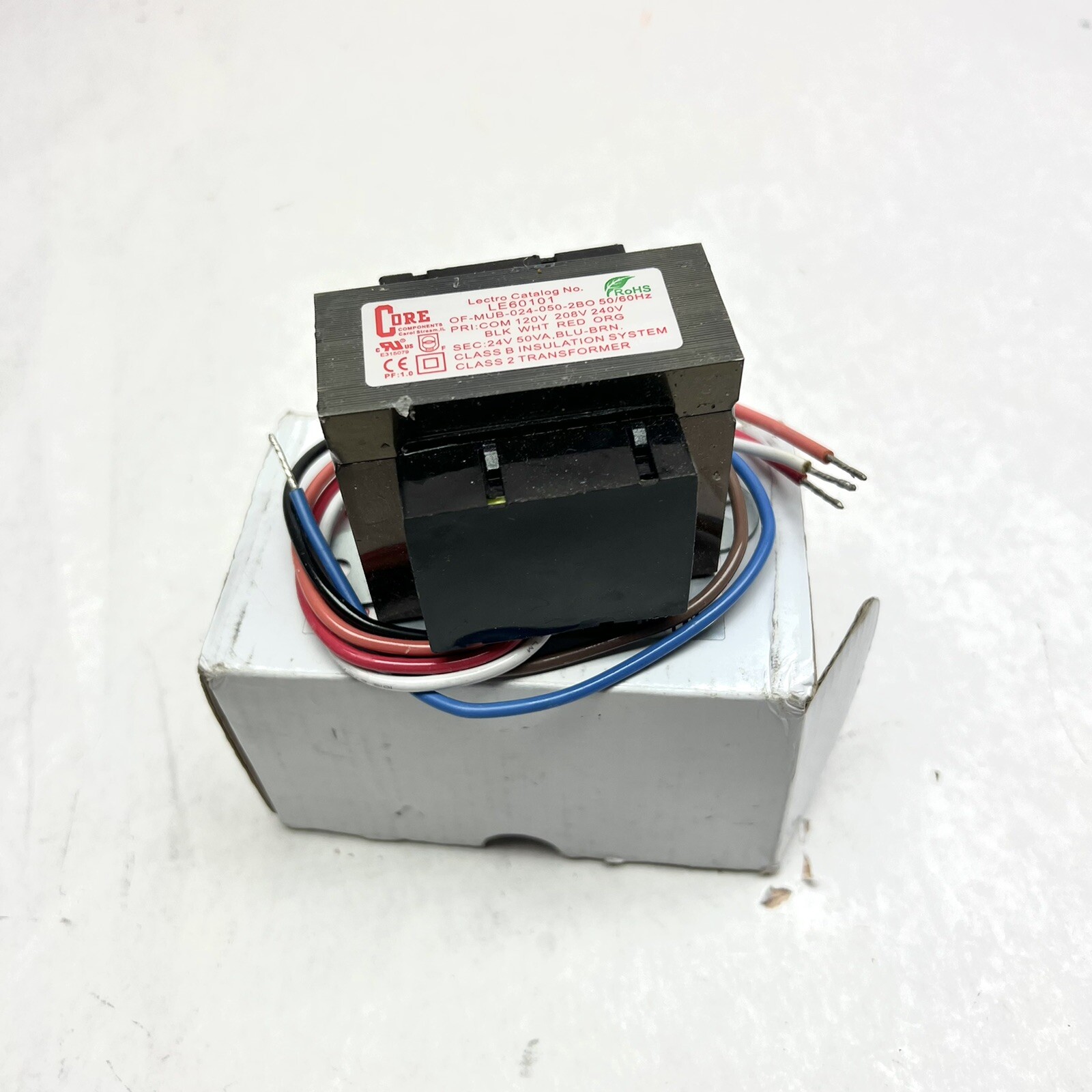 CLASS 2 TRANSFORMER LE60101 50/60HZ 120V 280V 240V