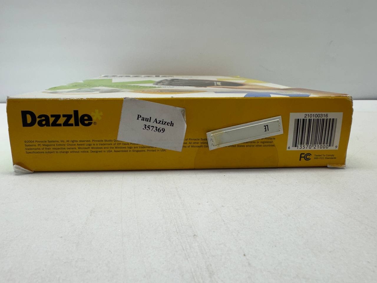 Pinnacle Dazzle Digital Video Creator 80 DVC-80 Capture Device CIB Boxed
