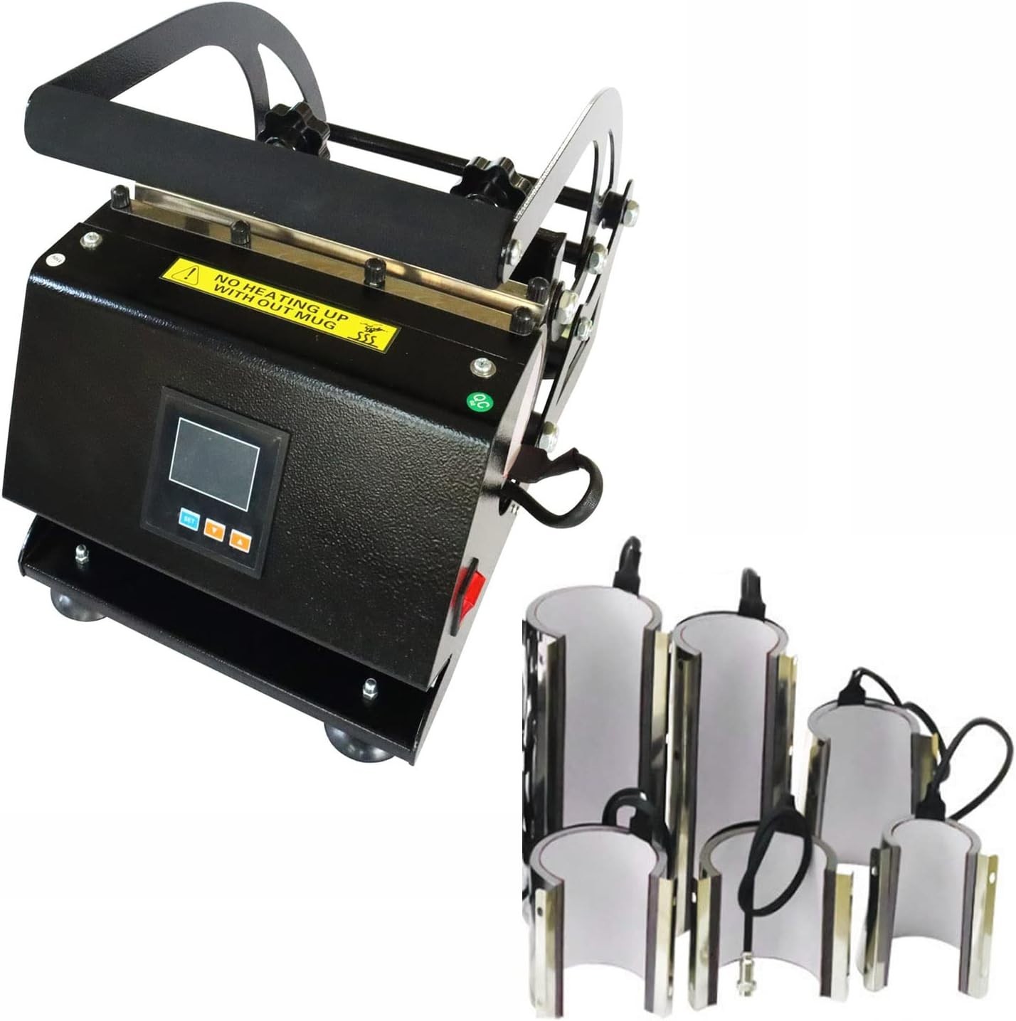 110V 6in1 Mug Press Sublimation Machine for 8/11/12/17/20/30oz Water Bottles