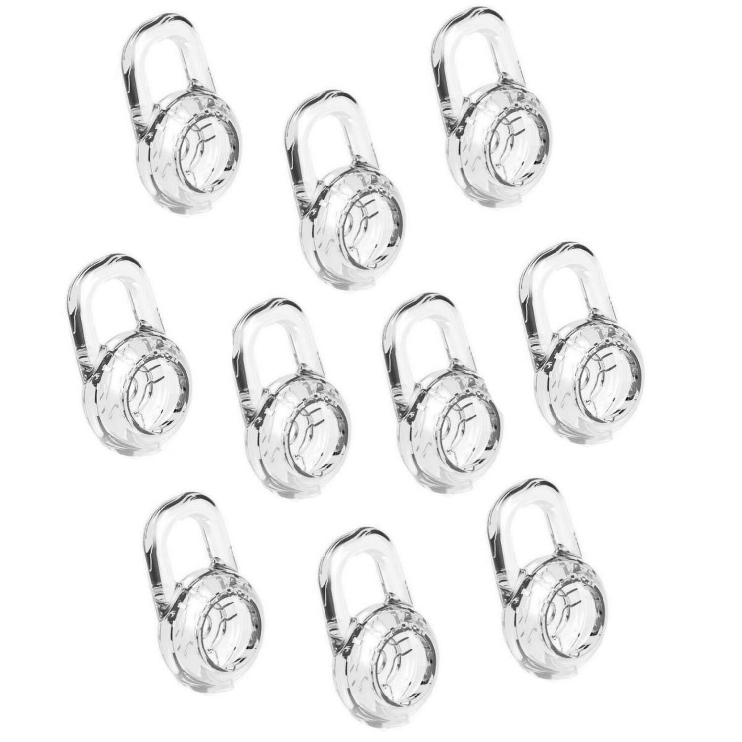 EHT Earbud Gel for Plantronics 10 Pcs Clear Replacement Eargel Fit for Plantr...