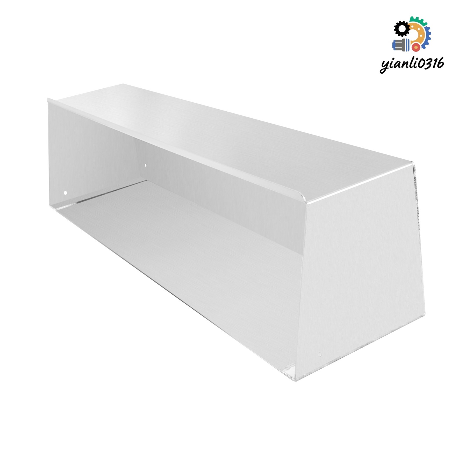 46" Fit 4 Five Gallon Jugs Fuel Jug Rack Holder Shelf For Enclosed Race Trailer