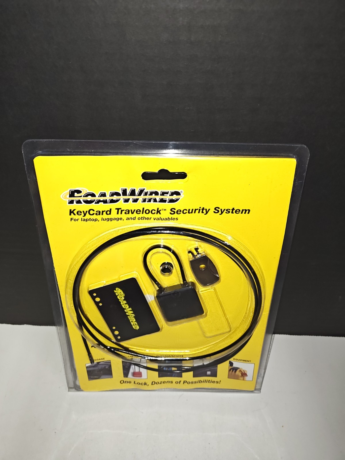 RoadWired KeyCard Travelock Security System For Laptop Luggage & Other Valuables