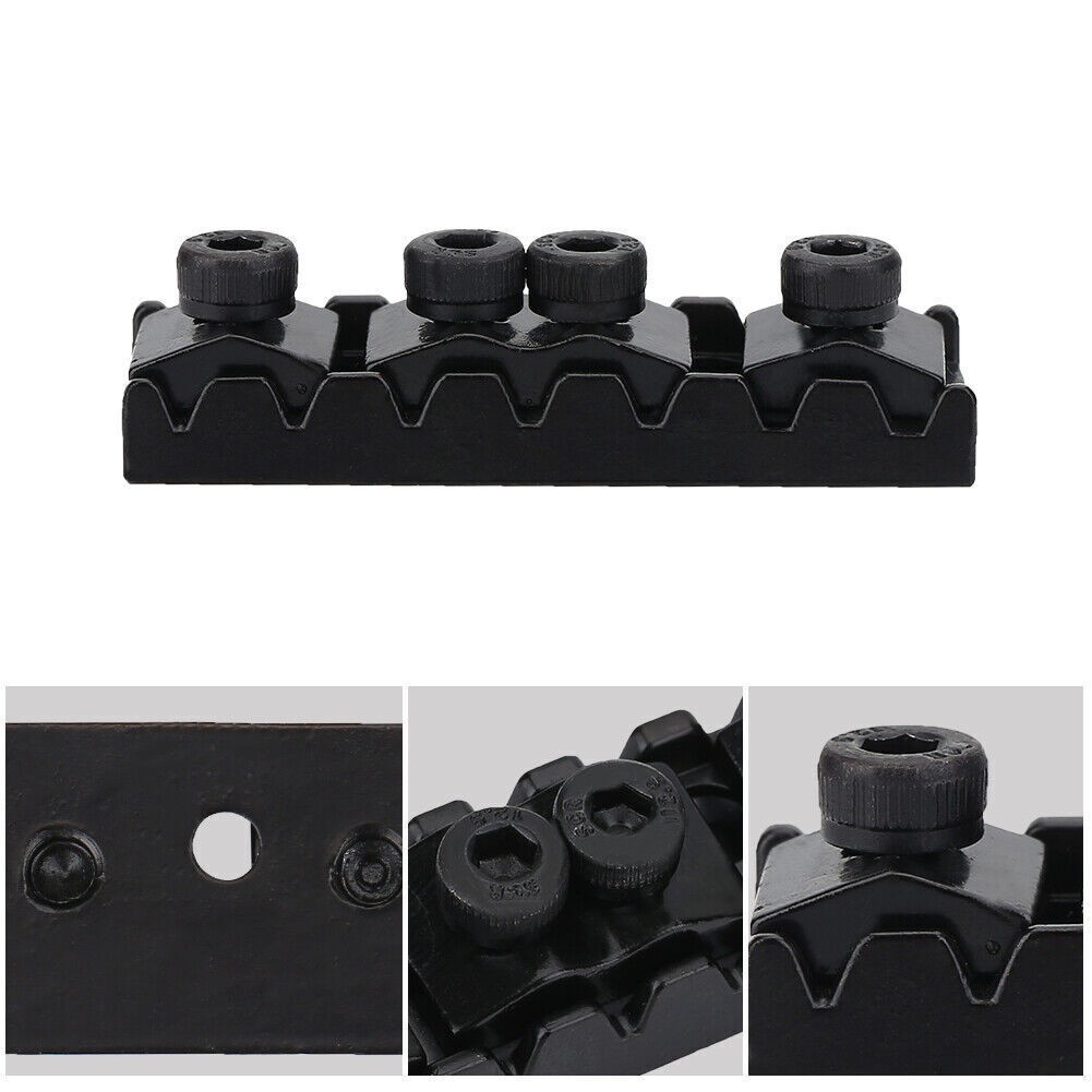 String Locking Nut with Mounting Screws for 7 Strings Electric Guitar