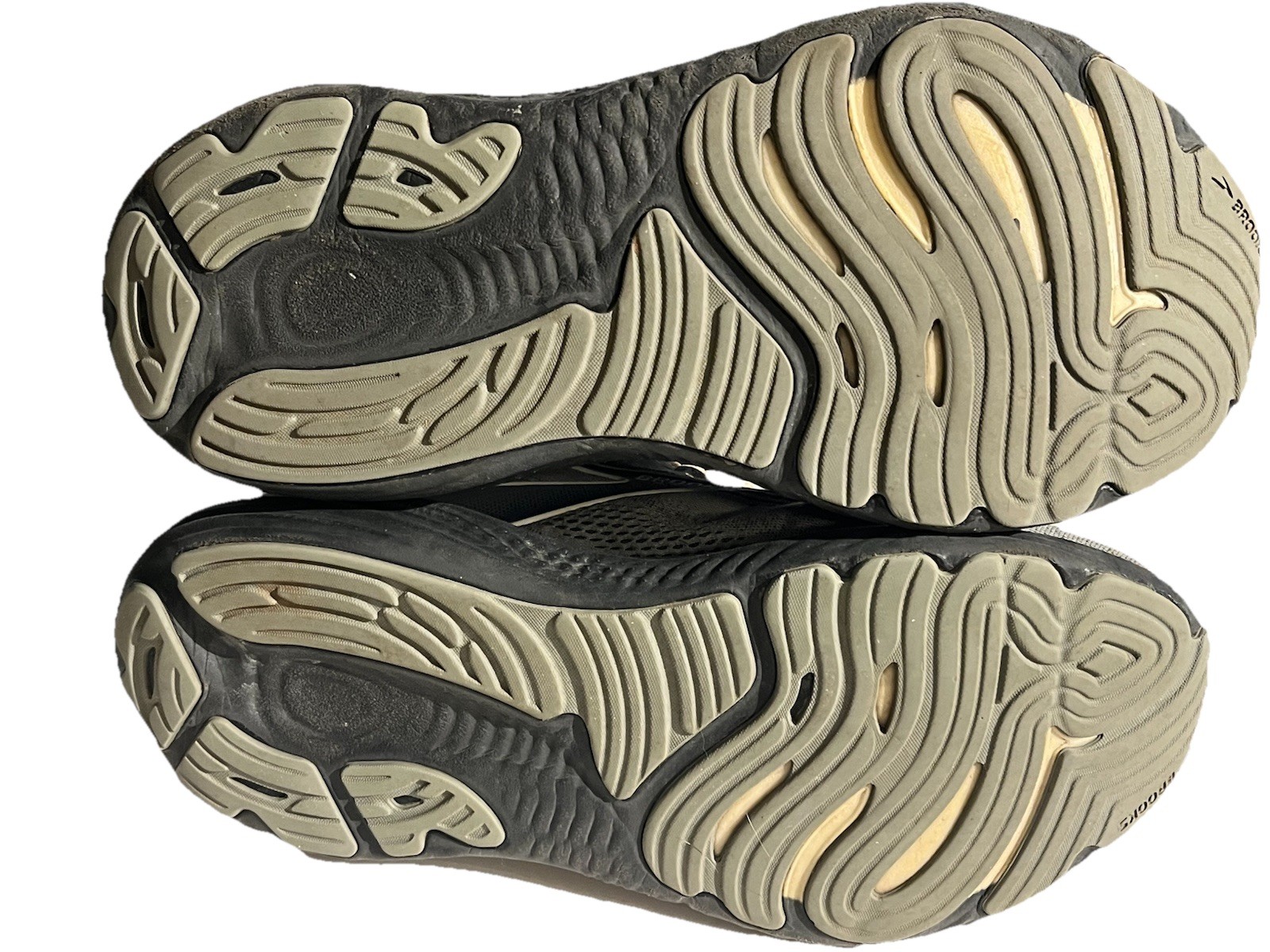 Brooks Glycerin GTS 22 Extra Wide Men's Running Shoes Gray Mesh Size 12 4E