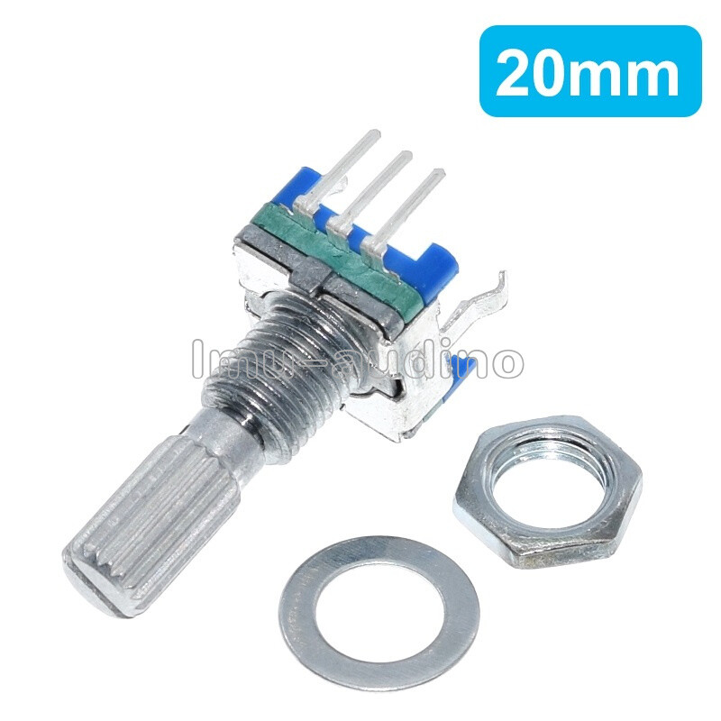 2/5/10PCS Rotary Encoder with Switch EC11 Audio Potentiometer 20mm Handle NEW
