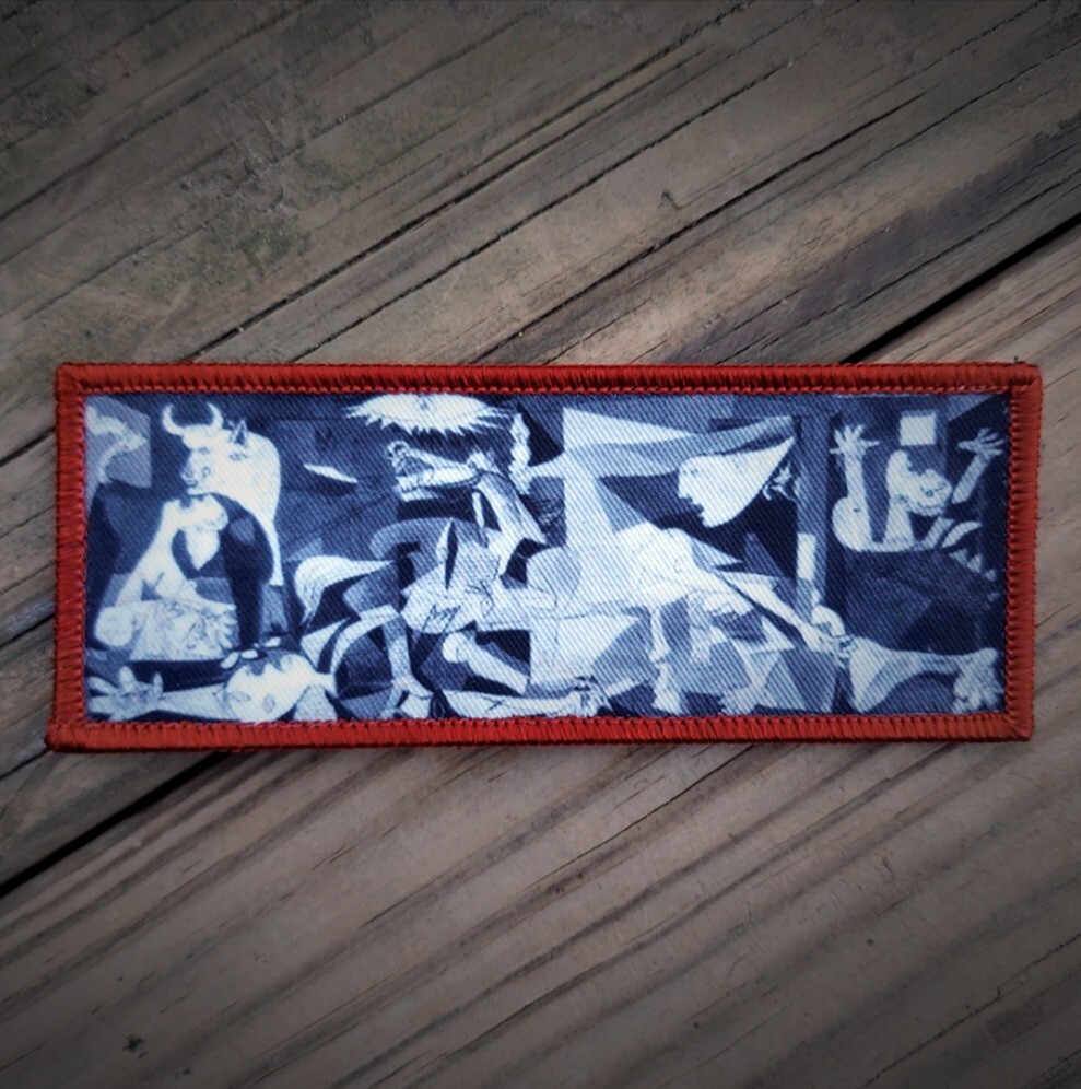 PICASSO GUERNICA patch - Hook / Loop edc ranger eye morale patch