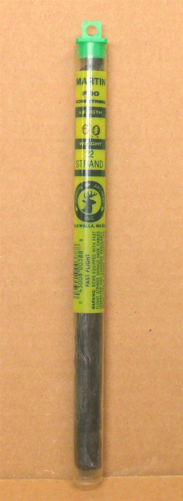 New Martin Pro Bowstring for Compound Bows - 60" Fast Flight - 22 strands