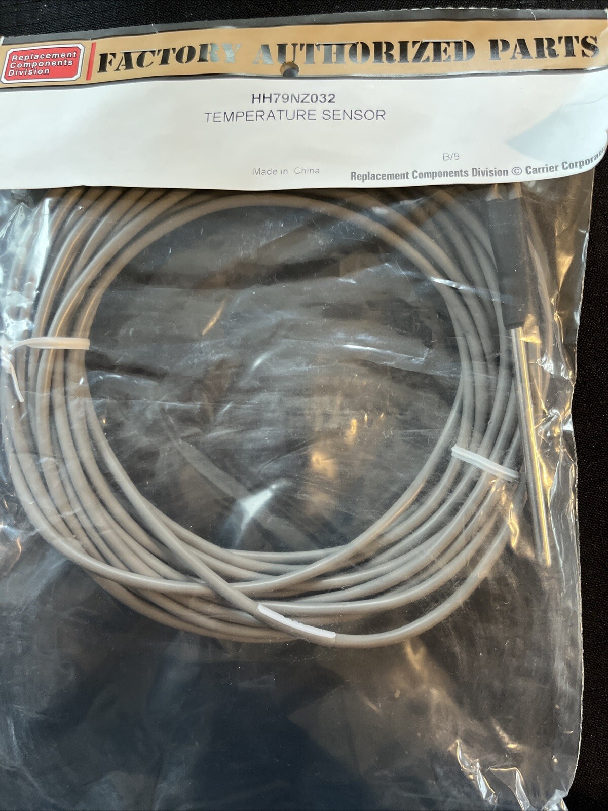 HH79NZ032 Carrier Water Temperature Sensor, Carrier Chiller