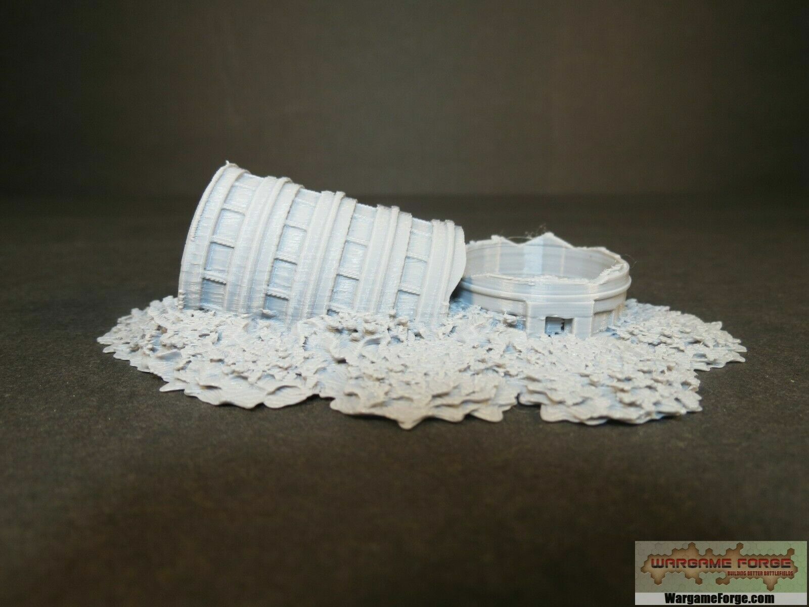 Ruined Sci-Fi Building 4 SFR004 - Tabletop Wargame Terrain Battletech