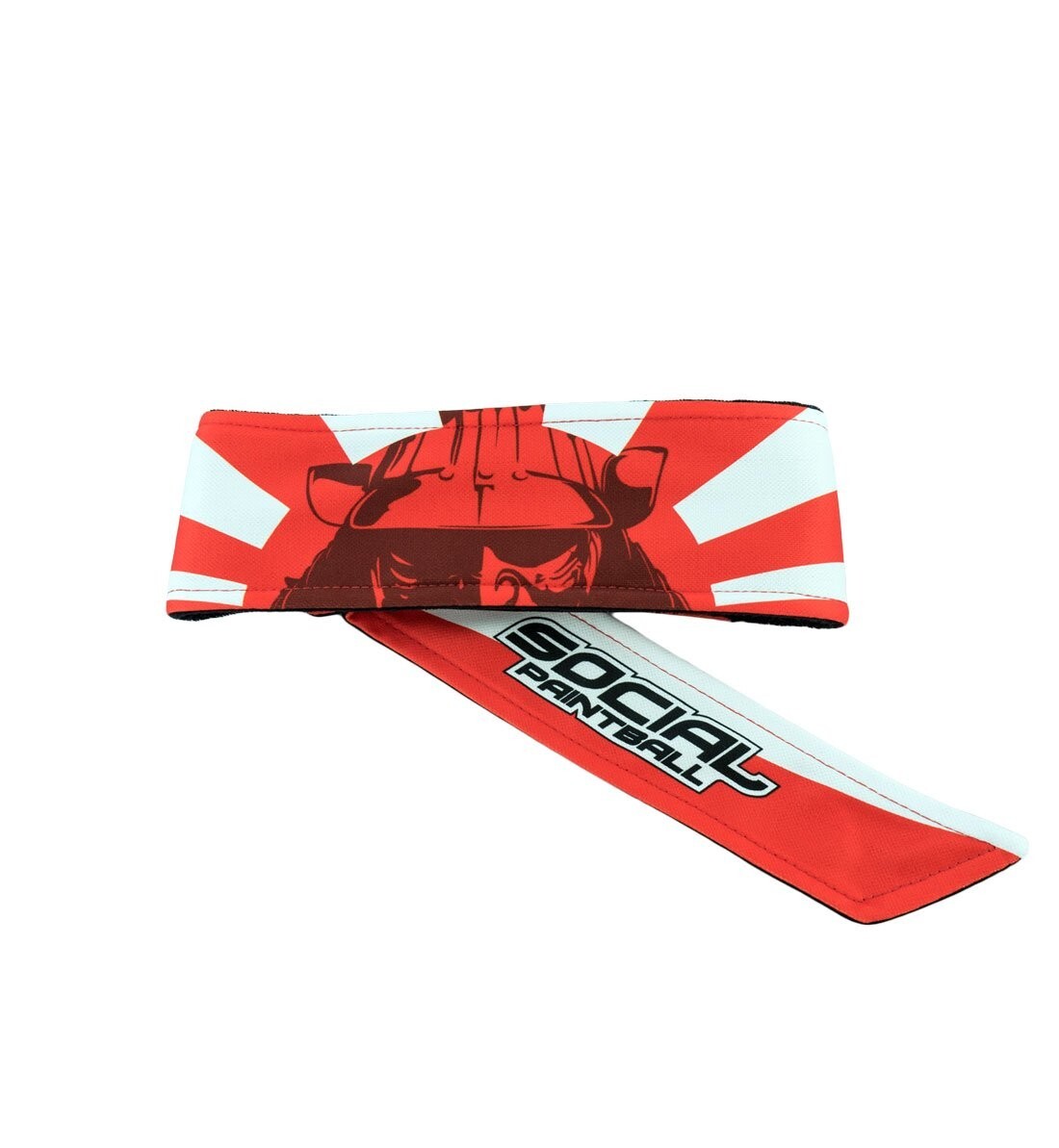 Social Paintball Grit Deluxe Long Tie Headband Head Band Rising Sun NEW