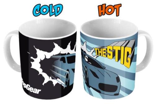NEW Top Gear Stig Heat Reveal Changing Boxed China Mug