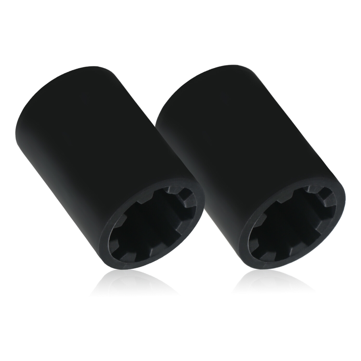 2PCS Black Screw Drive Coupler Part for Chamberlain Liftmasters models